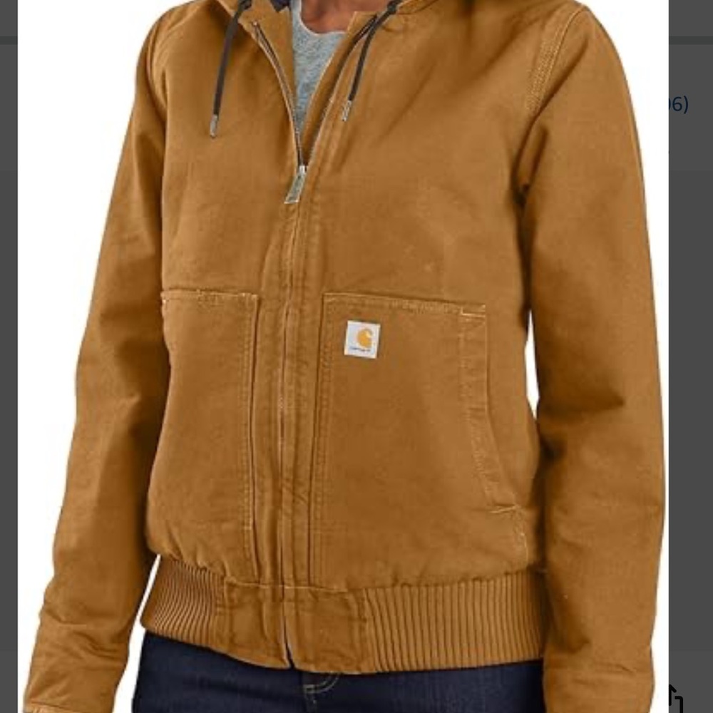 Carhartt Brown Hooded Jacket